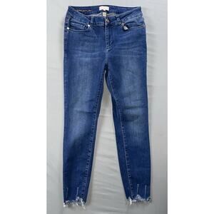 Ted Baker London Raw Cuff Skinny Jeans Women's Size 28